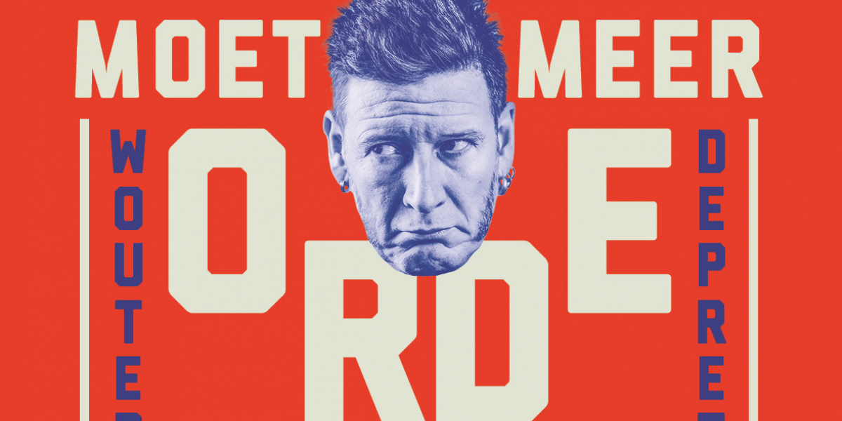 Wouter Deprez op affiche met veel tekst